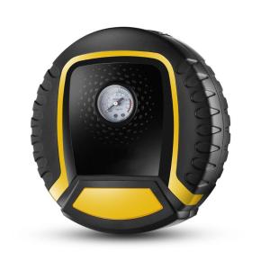 Intelligent digital display car mounted inflation pump with preset tire pressure, one click charging and stopping, strong lighting inflation pump